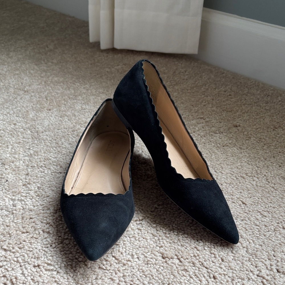 J.Crew Black flats